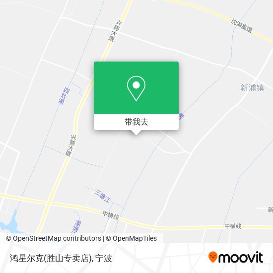 鸿星尔克(胜山专卖店)地图