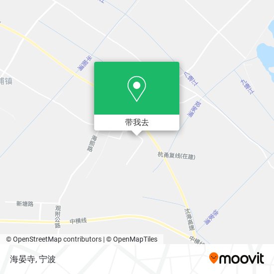 海晏寺地图