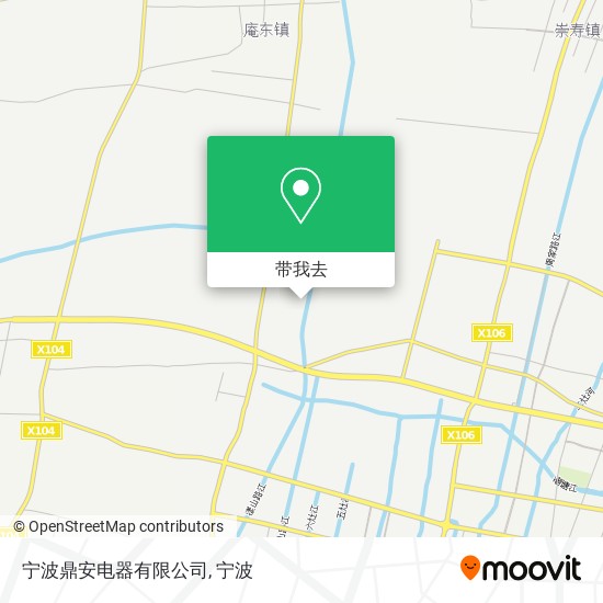 宁波鼎安电器有限公司地图