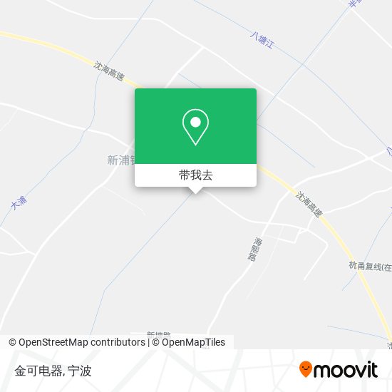 金可电器地图