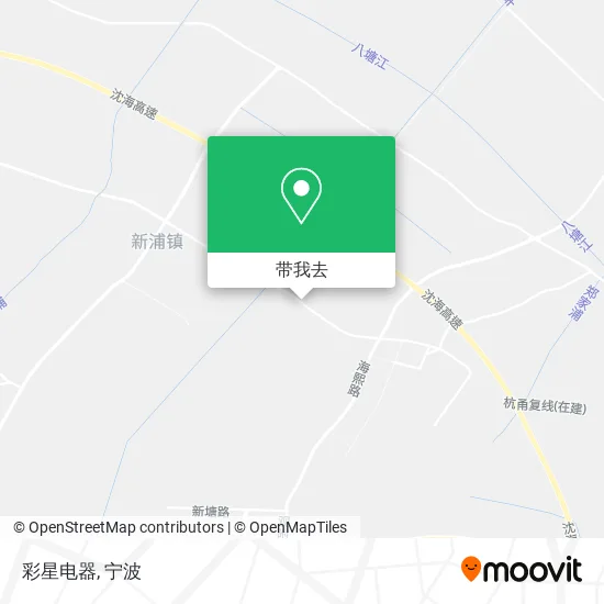 彩星电器地图