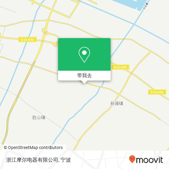 浙江摩尔电器有限公司地图