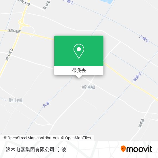 浪木电器集团有限公司地图