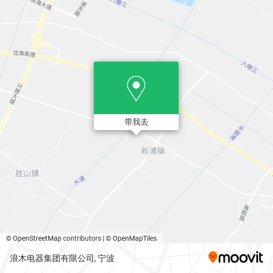 浪木电器集团有限公司地图