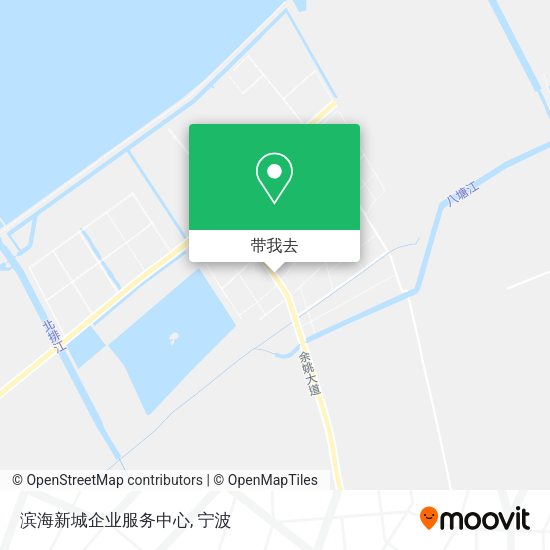 滨海新城企业服务中心地图