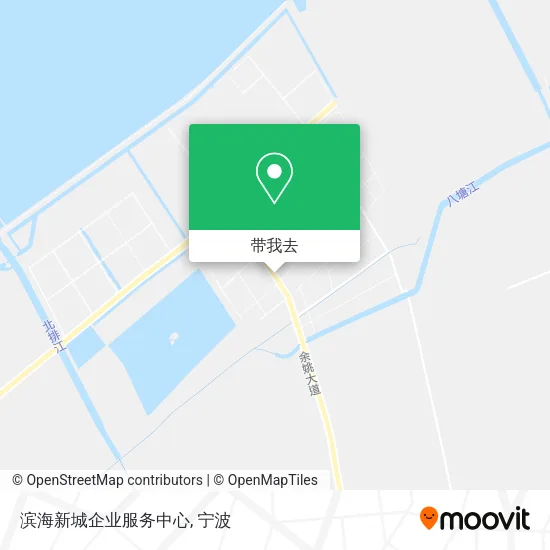 滨海新城企业服务中心地图