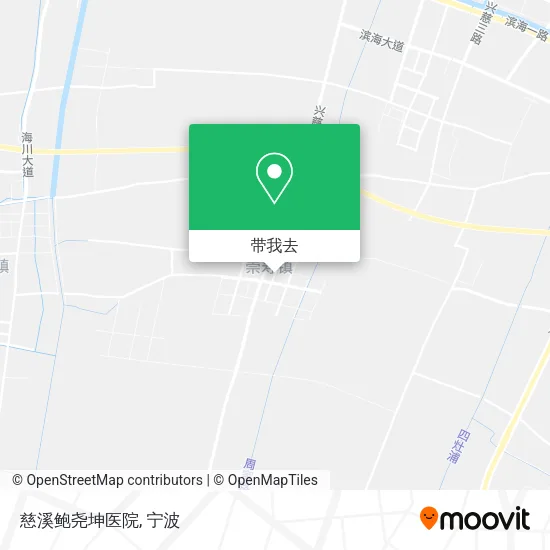 慈溪鲍尧坤医院地图