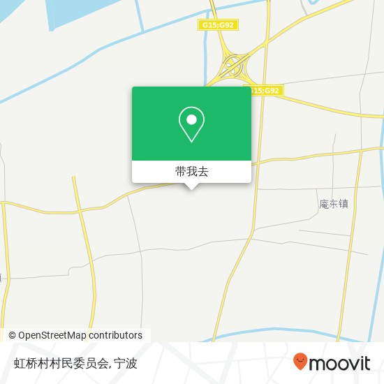虹桥村村民委员会地图