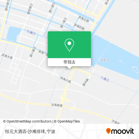 恒元大酒店-沙滩排球地图