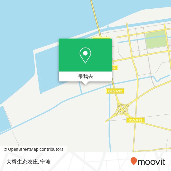 大桥生态农庄地图