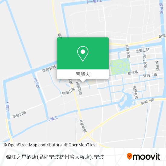 锦江之星酒店(品尚宁波杭州湾大桥店)地图
