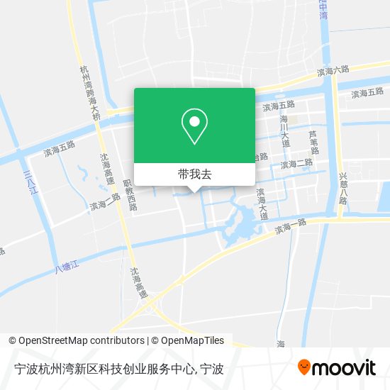 宁波杭州湾新区科技创业服务中心地图