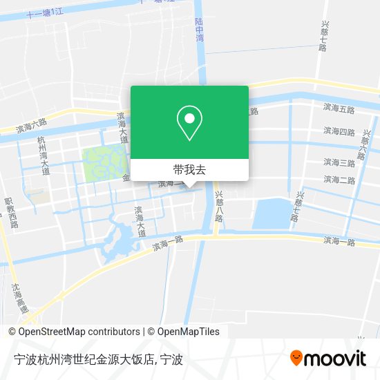 宁波杭州湾世纪金源大饭店地图