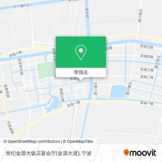世纪金源大饭店宴会厅(金源大道)地图