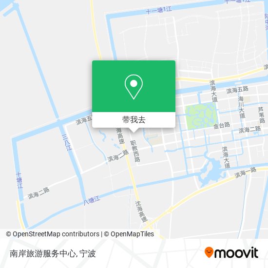南岸旅游服务中心地图