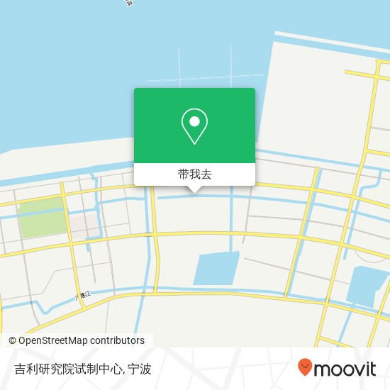 吉利研究院试制中心地图