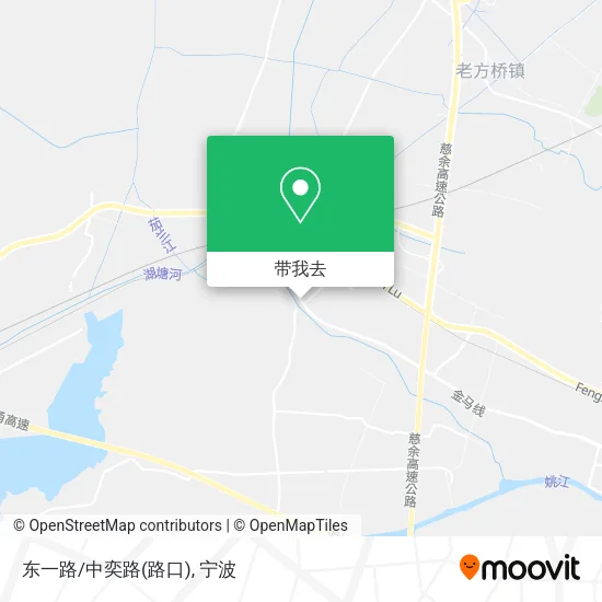东一路/中奕路(路口)地图