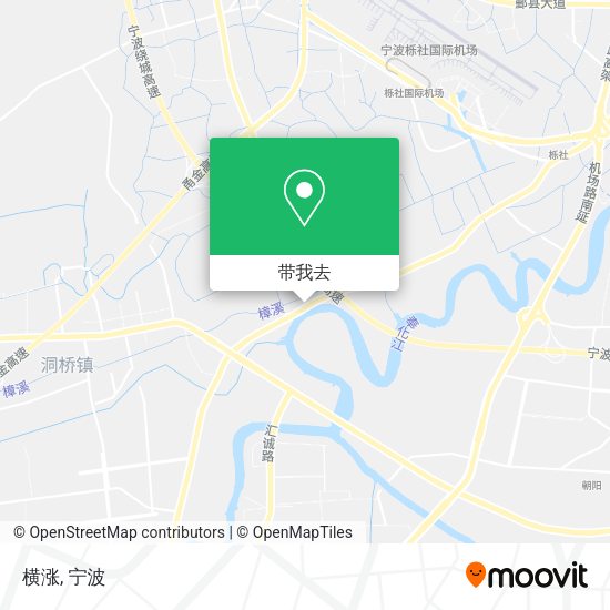 横涨地图