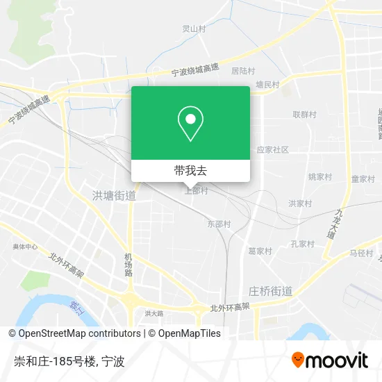 崇和庄-185号楼地图