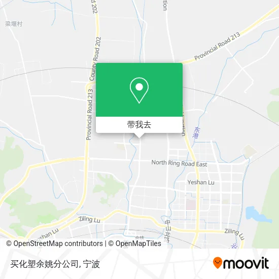 买化塑余姚分公司地图