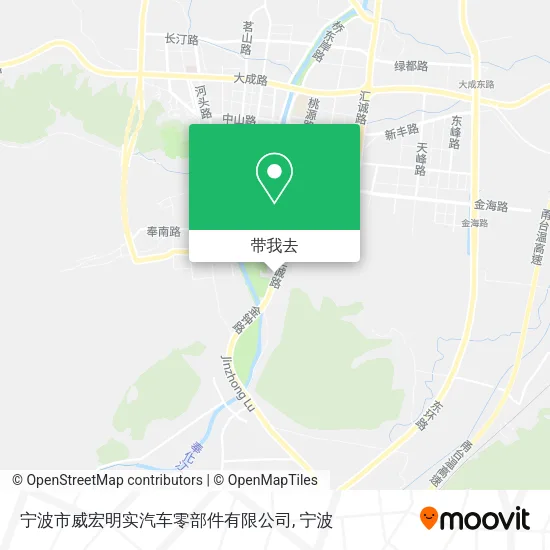 宁波市威宏明实汽车零部件有限公司地图