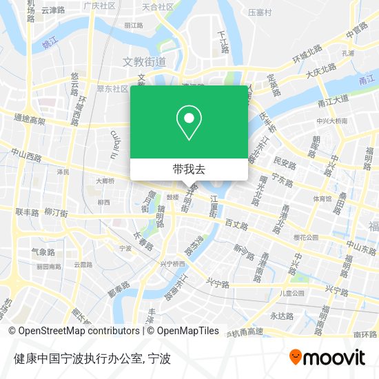 健康中国宁波执行办公室地图