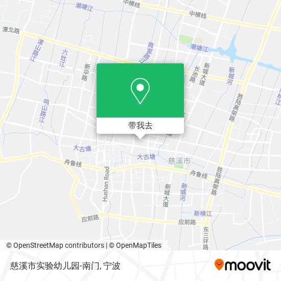 慈溪市实验幼儿园-南门地图