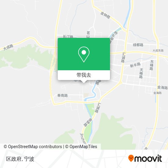 区政府地图