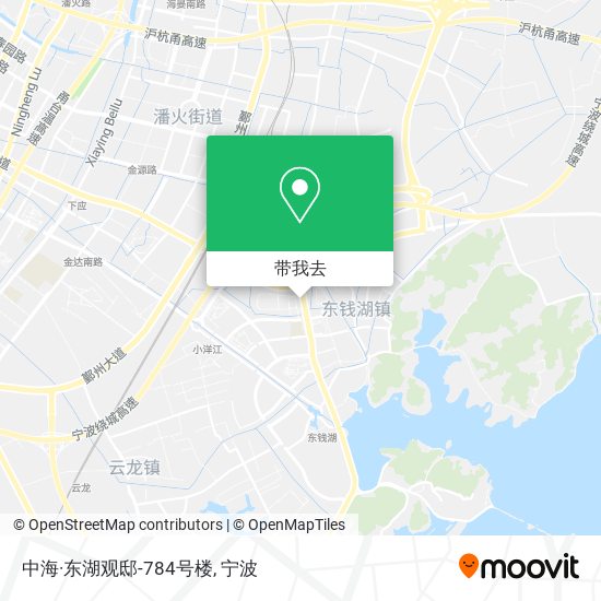 中海·东湖观邸-784号楼地图