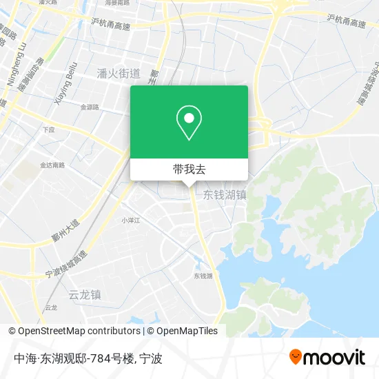 中海·东湖观邸-784号楼地图