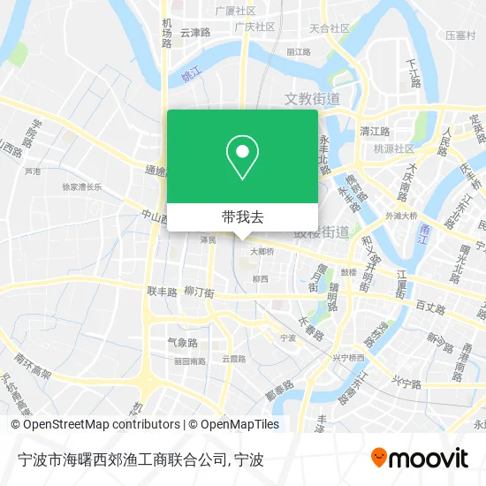 宁波市海曙西郊渔工商联合公司地图