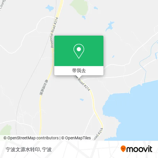 宁波文源水转印地图