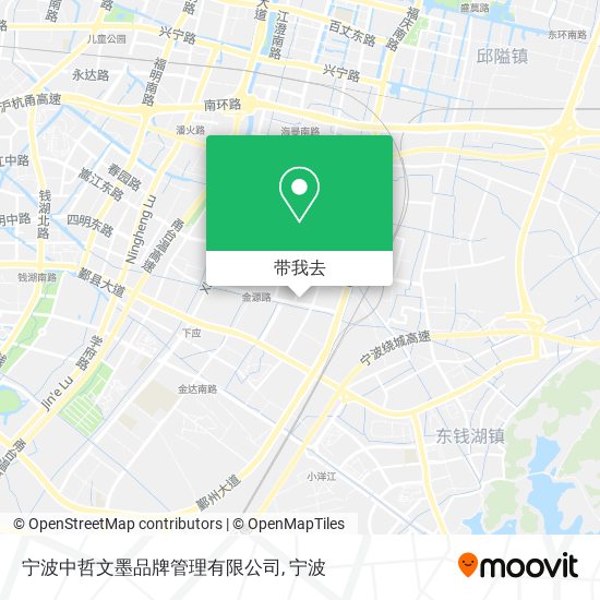 宁波中哲文墨品牌管理有限公司地图