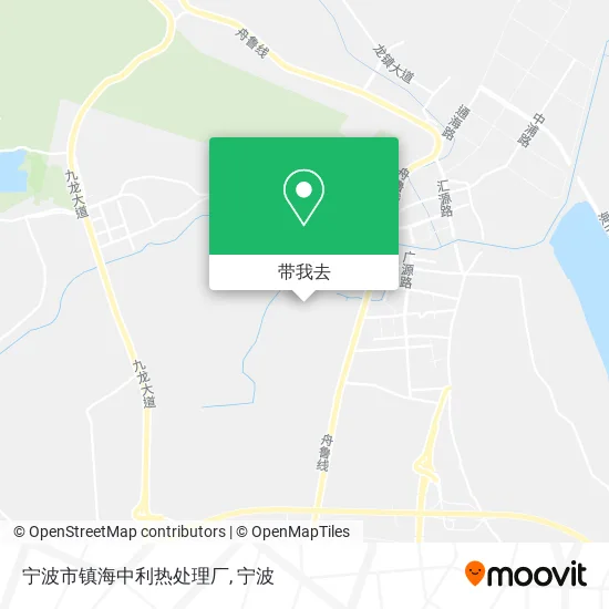 宁波市镇海中利热处理厂地图