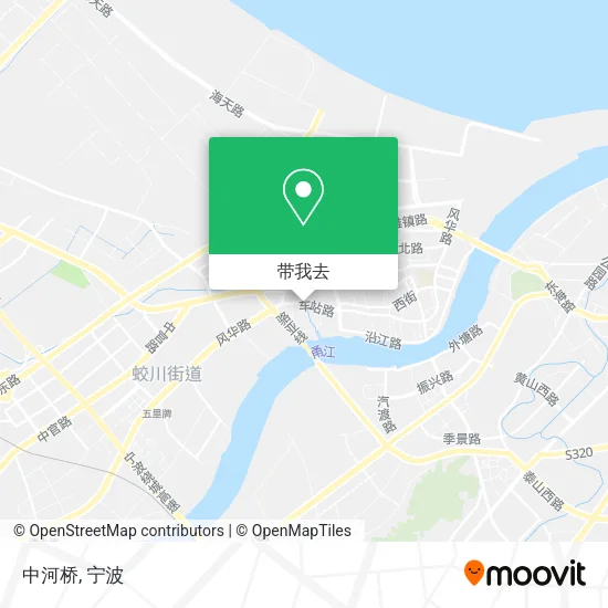 中河桥地图