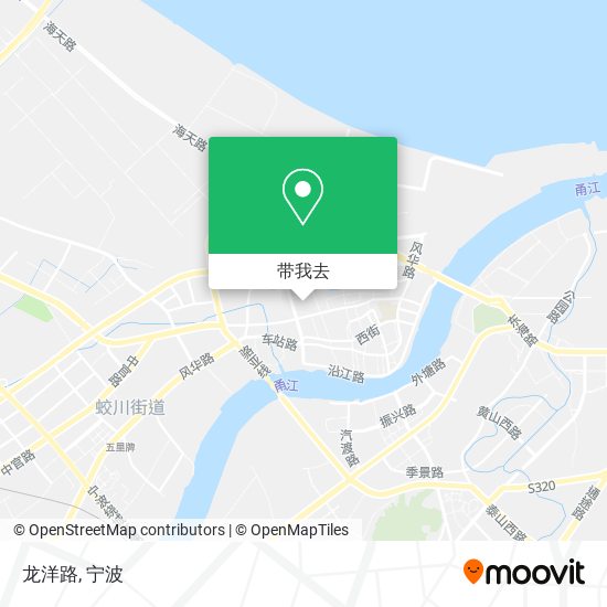 龙洋路地图