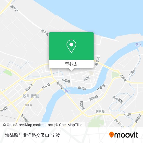 海陆路与龙洋路交叉口地图