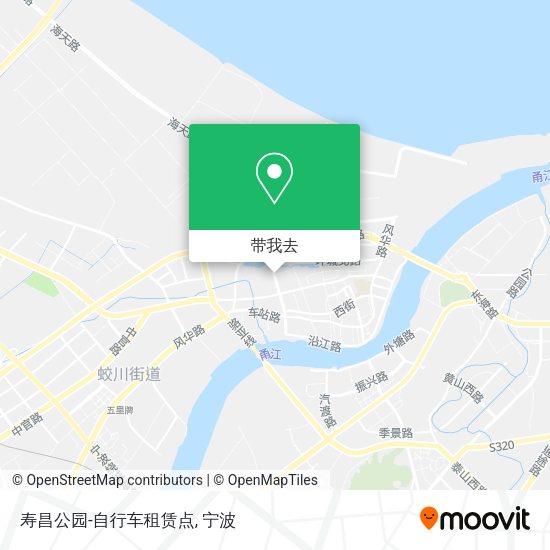 寿昌公园-自行车租赁点地图