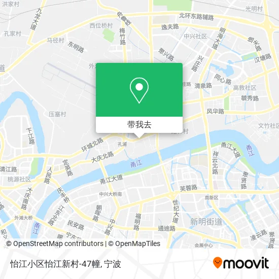 怡江小区怡江新村-47幢地图