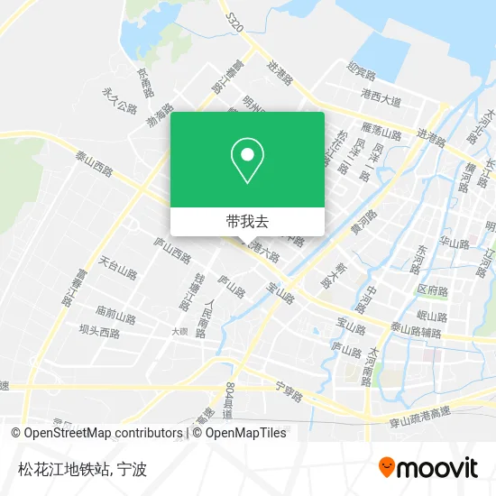 松花江地铁站地图