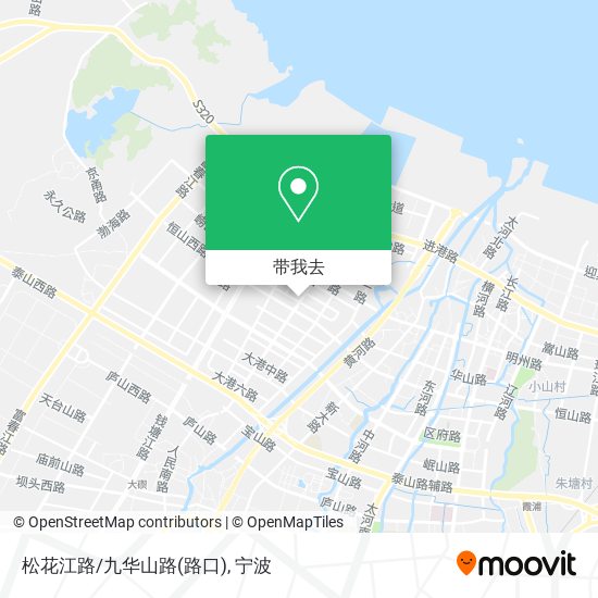 松花江路/九华山路(路口)地图