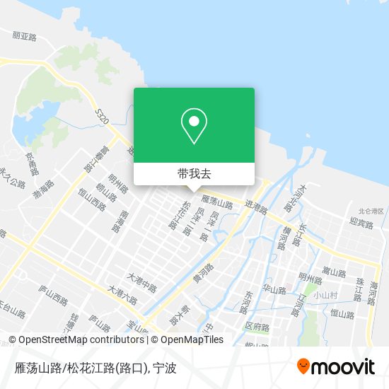 雁荡山路/松花江路(路口)地图