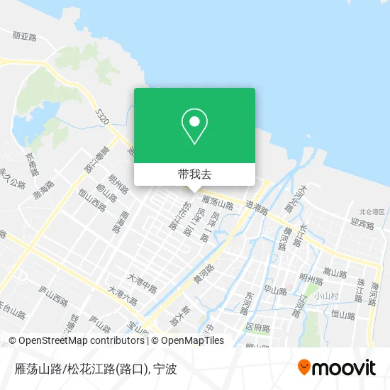 雁荡山路/松花江路(路口)地图
