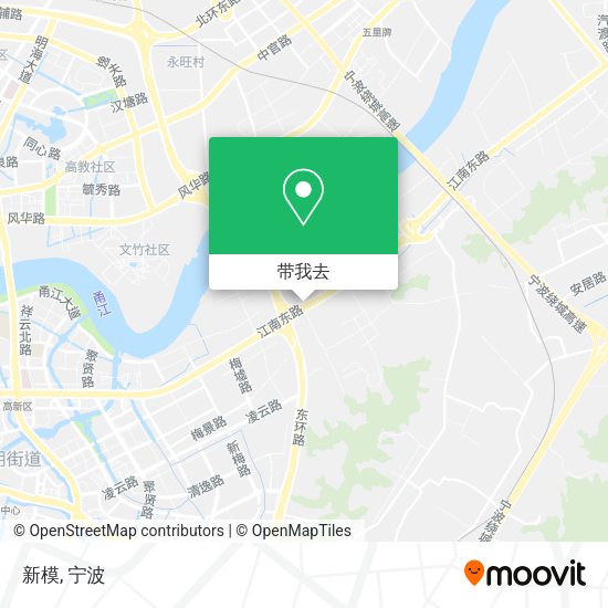 新模地图