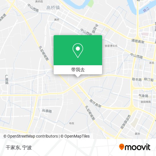 干家东地图