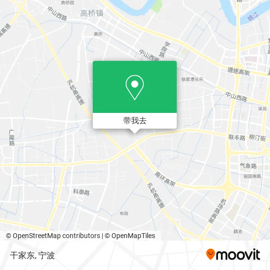 干家东地图