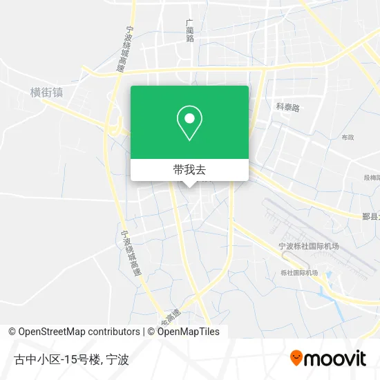 古中小区-15号楼地图