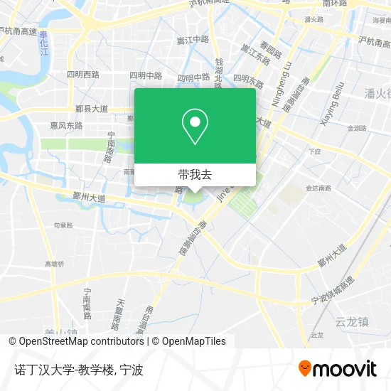诺丁汉大学-教学楼地图