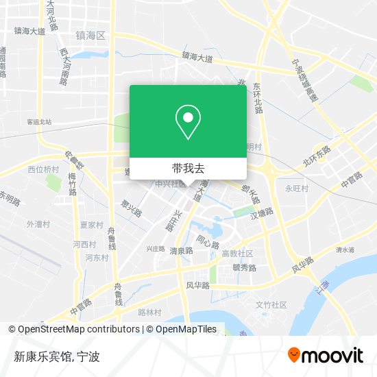 新康乐宾馆地图