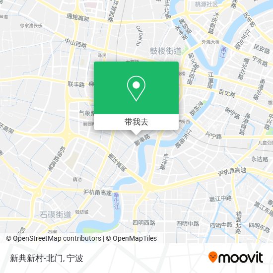 新典新村-北门地图